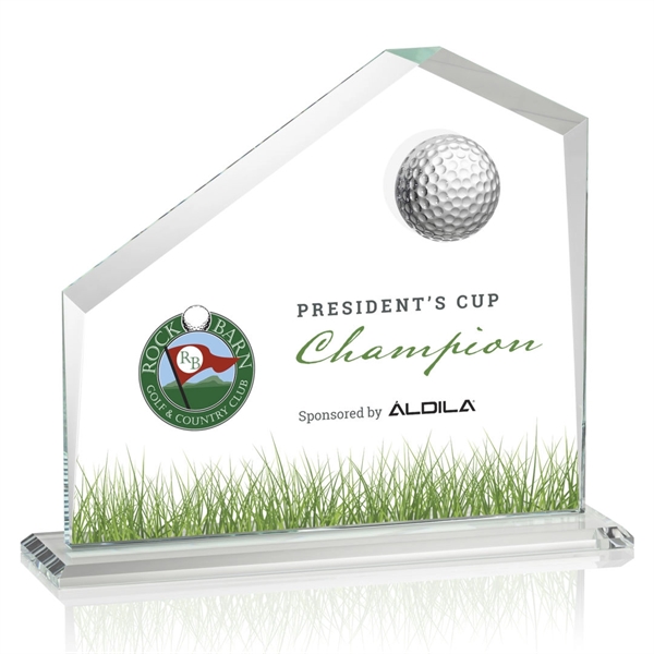 Andover VividPrint™ Golf Award - Clear - Andover VividPrint™ Golf Award - Clear - Image 5 of 6