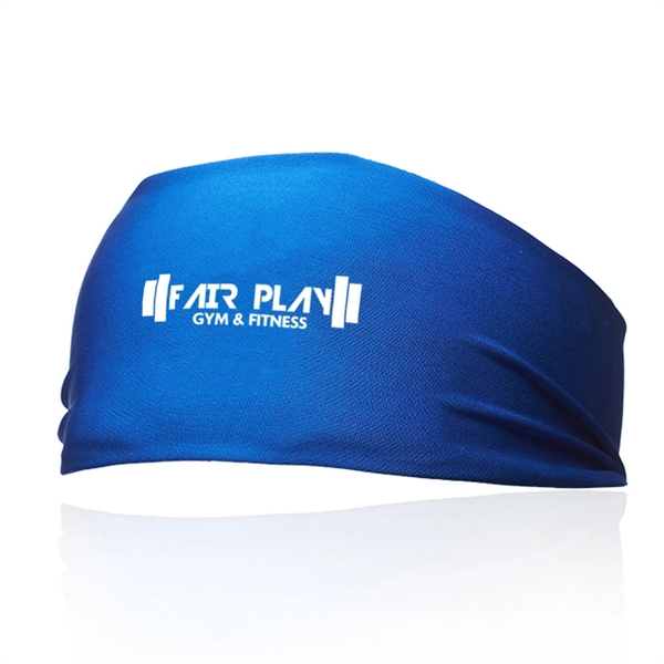 Lycra Athletic Sports Headband - Lycra Athletic Sports Headband - Image 6 of 11