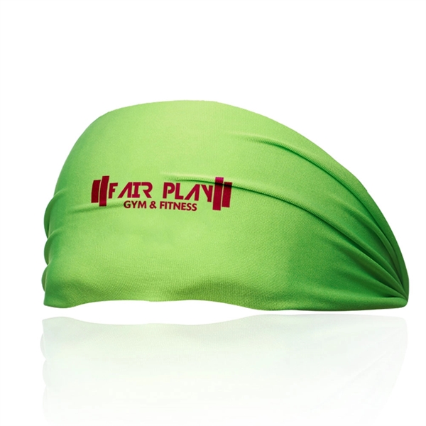 Lycra Athletic Sports Headband - Lycra Athletic Sports Headband - Image 2 of 11