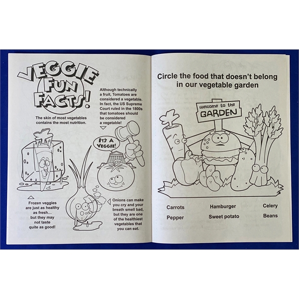 Vegetables Taste Great! Coloring Book - Vegetables Taste Great! Coloring Book - Image 1 of 2