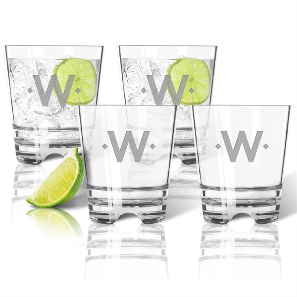 Tritan DOF (Double Old Fashion Rocks) 12 oz.  (Set of 4) - Tritan DOF (Double Old Fashion Rocks) 12 oz.  (Set of 4) - Image 2 of 34