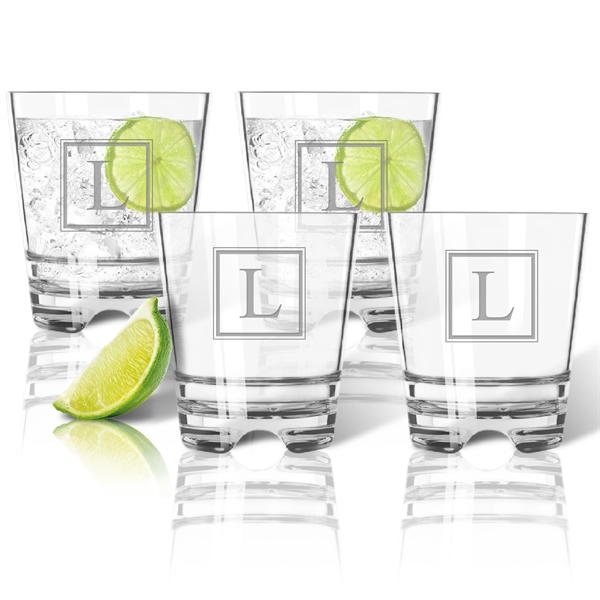 Tritan DOF (Double Old Fashion Rocks) 12 oz.  (Set of 4) - Tritan DOF (Double Old Fashion Rocks) 12 oz.  (Set of 4) - Image 6 of 34