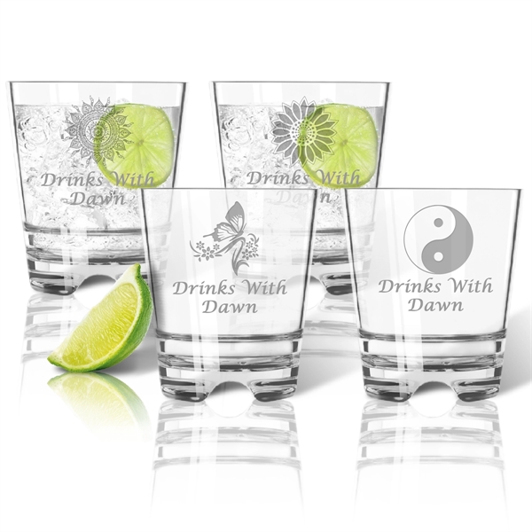 Tritan DOF (Double Old Fashion Rocks) 12 oz.  (Set of 4) - Tritan DOF (Double Old Fashion Rocks) 12 oz.  (Set of 4) - Image 29 of 34