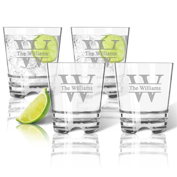 Tritan DOF (Double Old Fashion Rocks) 12 oz.  (Set of 4) - Tritan DOF (Double Old Fashion Rocks) 12 oz.  (Set of 4) - Image 30 of 34