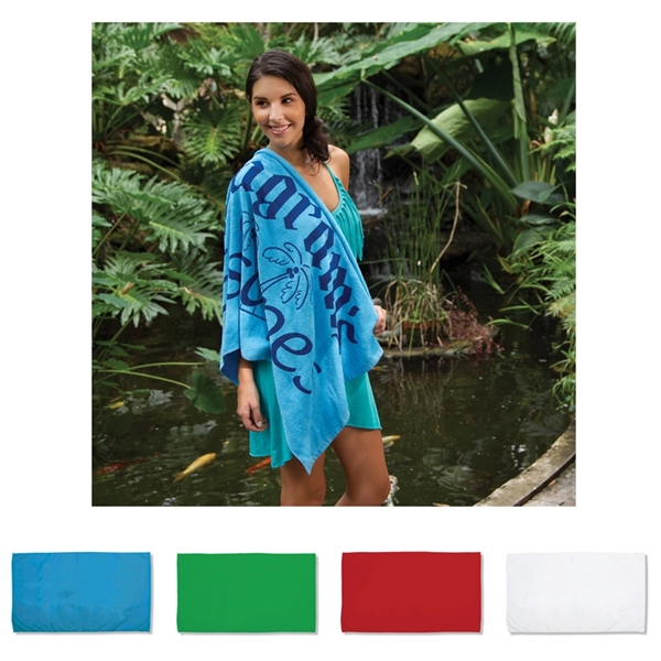 Small Beach Towel (24" x 42") Plum Grove