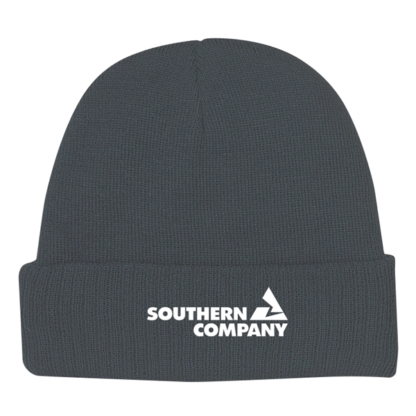 100% Acrylic Knit Beanie - 100% Acrylic Knit Beanie - Image 0 of 5