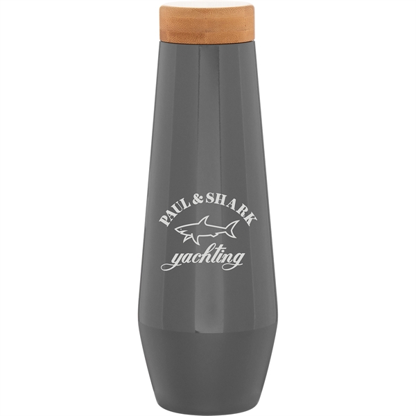 16.9 oz h2go Echo Stainless Steel Insulated Water Bottle - 16.9 oz h2go Echo Stainless Steel Insulated Water Bottle - Image 4 of 5