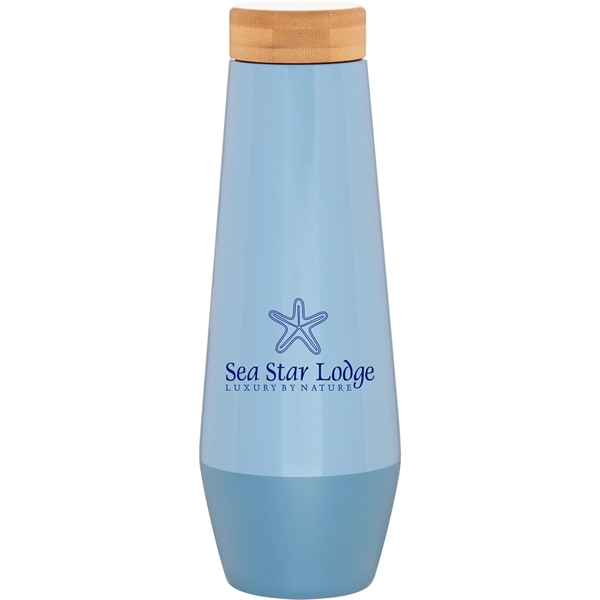 16.9 oz h2go Echo Stainless Steel Insulated Water Bottle - 16.9 oz h2go Echo Stainless Steel Insulated Water Bottle - Image 3 of 5