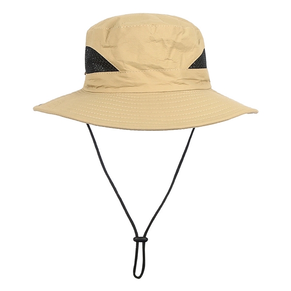 Bucket Sun Hats Mesh Wide Brim Sun UV Protection Hat for Me
