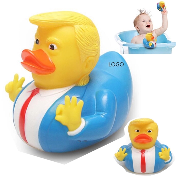 Trump Rubber Squeak Duck Baby Bath Toys Duckies - Trump Rubber Squeak Duck Baby Bath Toys Duckies - Image 0 of 0