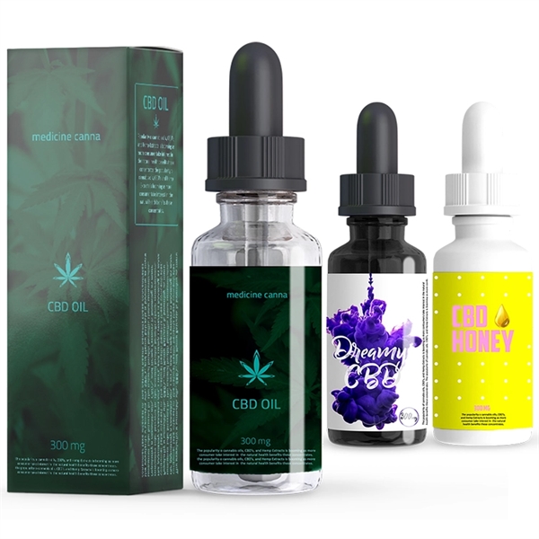 Custom CBD Tincture Bottles 30 ml - Custom CBD Tincture Bottles 30 ml - Image 0 of 9