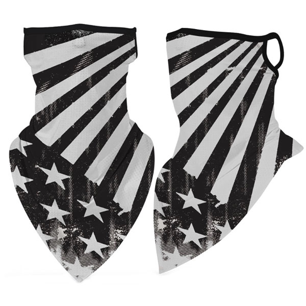 Sports Neck Gaiter Ear Loop Triangle Face Scarf - Sports Neck Gaiter Ear Loop Triangle Face Scarf - Image 3 of 7