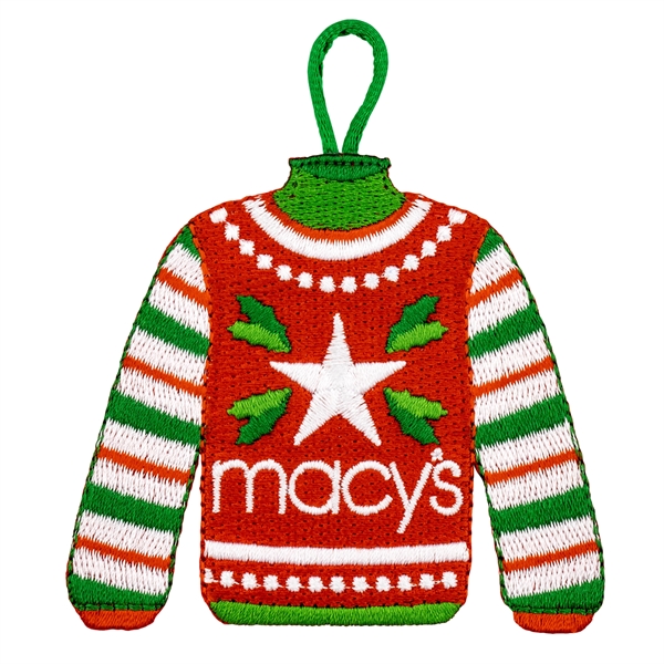 Custom Embroidered Holiday Ornaments - Custom Embroidered Holiday Ornaments - Image 2 of 18