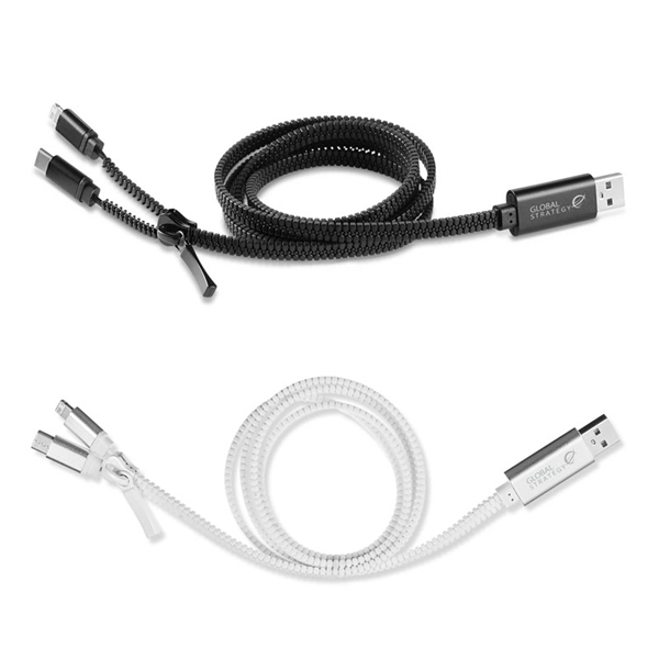 Zipper Charging Cable - Zipper Charging Cable - Image 0 of 2