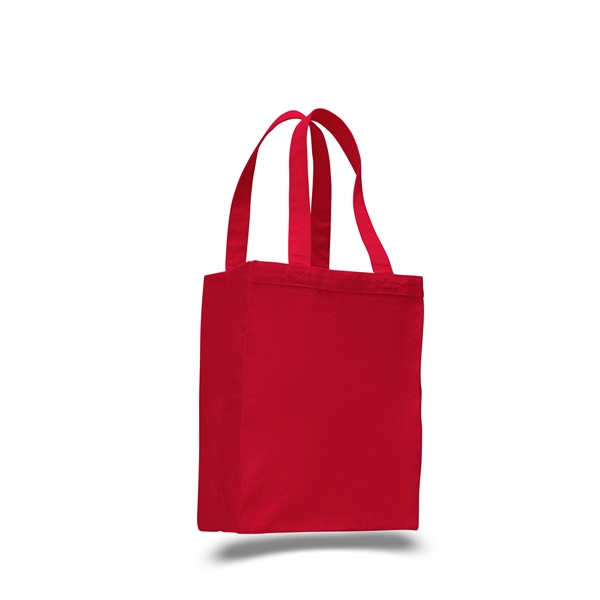 Canvas Gusset Shopping Tote Bag - Canvas Gusset Shopping Tote Bag - Image 3 of 11