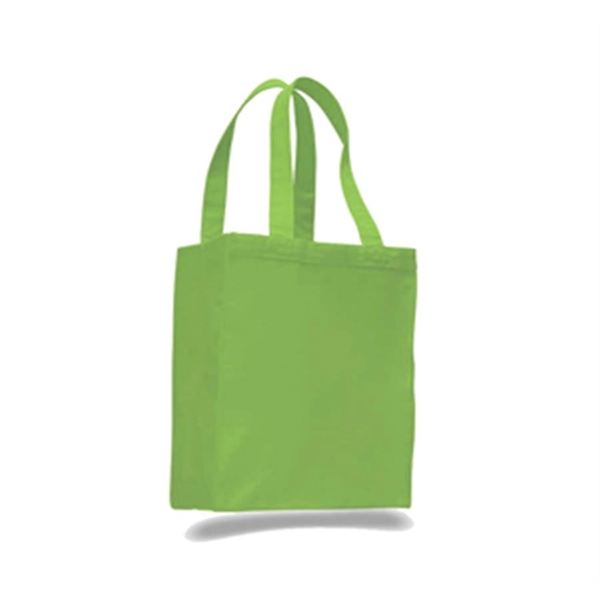 Canvas Gusset Shopping Tote Bag - Canvas Gusset Shopping Tote Bag - Image 6 of 11