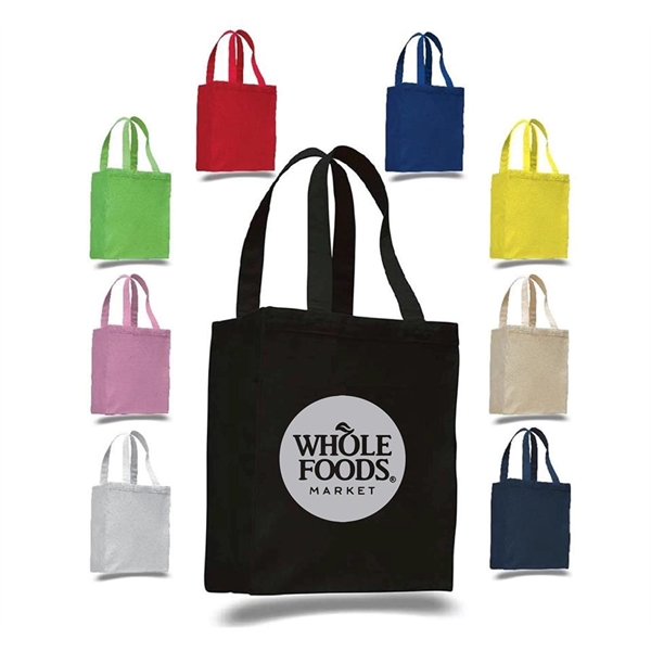 Canvas Gusset Shopping Tote Bag - Canvas Gusset Shopping Tote Bag - Image 0 of 11