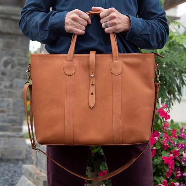 Hombre - Leather Tote Bag - Hombre - Leather Tote Bag - Image 4 of 4