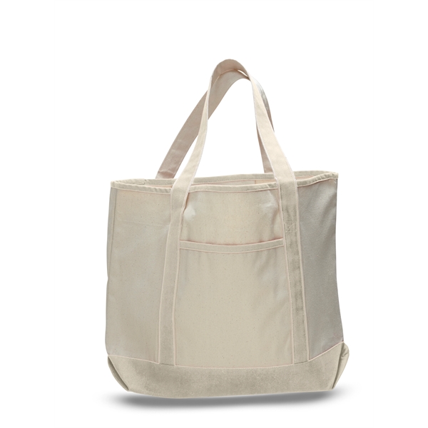 Jumbo Size Heavy Canvas Deluxe Tote Bag - Jumbo Size Heavy Canvas Deluxe Tote Bag - Image 5 of 10