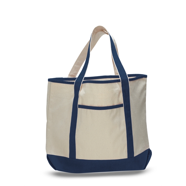 Jumbo Size Heavy Canvas Deluxe Tote Bag - Jumbo Size Heavy Canvas Deluxe Tote Bag - Image 6 of 10