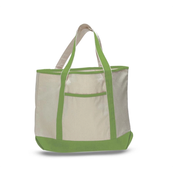 Jumbo Size Heavy Canvas Deluxe Tote Bag - Jumbo Size Heavy Canvas Deluxe Tote Bag - Image 9 of 10