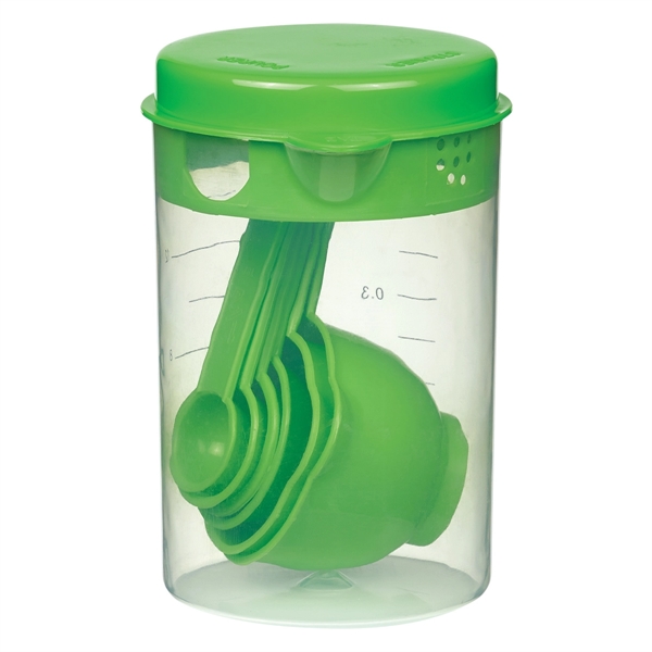 7-Piece BPA-free Measuring Cups and Spoon - 7-Piece BPA-free Measuring Cups and Spoon - Image 10 of 15