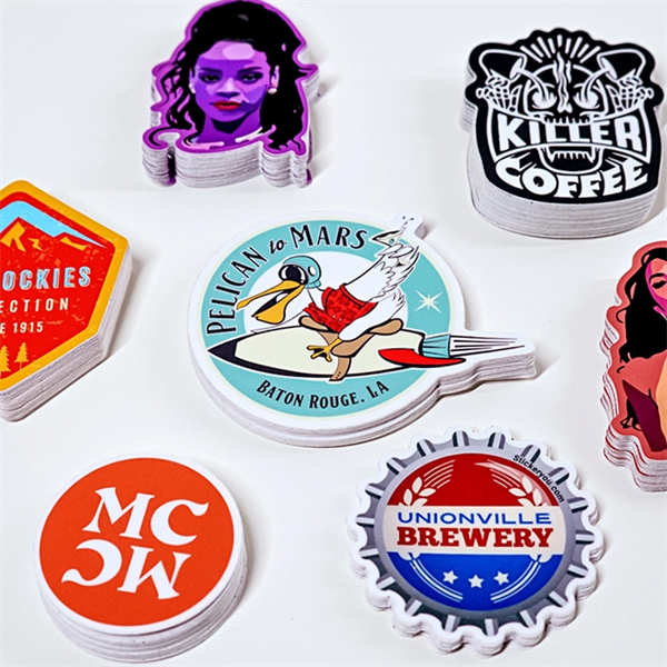 Custom Die-Cut Sticker Singles - Custom Die-Cut Sticker Singles - Image 0 of 4