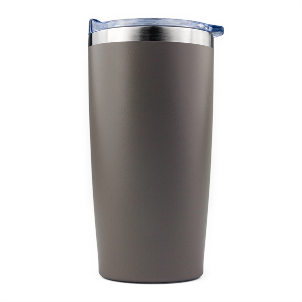 20 Oz. Sip Tek Powder Coated Tumbler with Clear Slide Lid 1C - 20 Oz. Sip Tek Powder Coated Tumbler with Clear Slide Lid 1C - Image 3 of 6