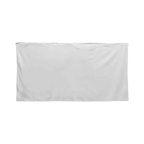 Velour Cotton Blend Beach Towel, 35x68, Blank Only