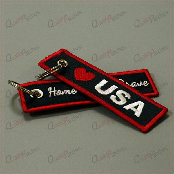 Embroidered Keychain - Embroidered Keychain - Image 0 of 11