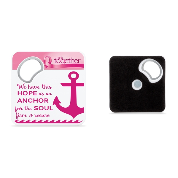 Magnetic Coaster + Bottle Opener - Magnetic Coaster + Bottle Opener - Image 1 of 3