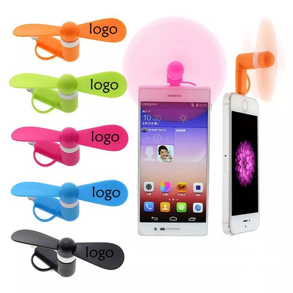 Mini Cellphone Fan - Mini Cellphone Fan - Image 0 of 3
