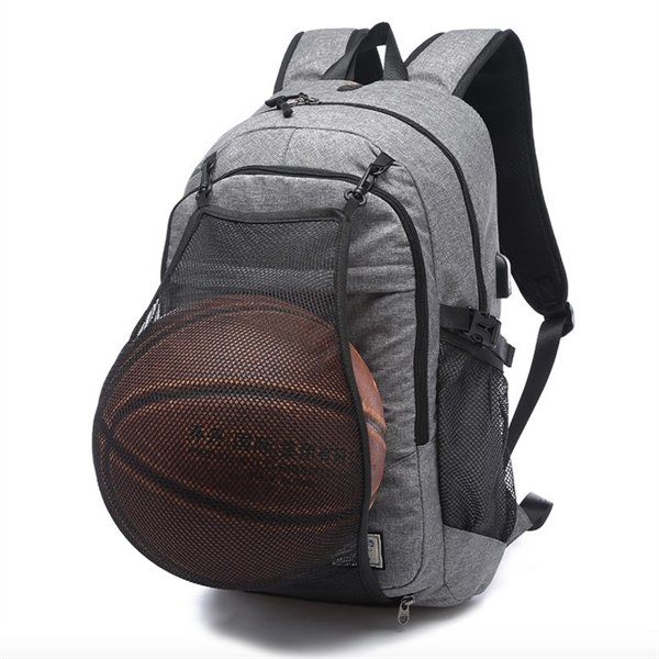 School Basketball Backpack - School Basketball Backpack - Image 2 of 7