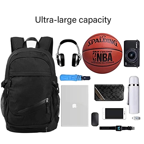School Basketball Backpack - School Basketball Backpack - Image 4 of 7