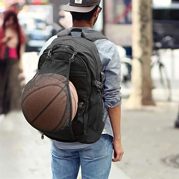School Basketball Backpack - School Basketball Backpack - Image 7 of 7