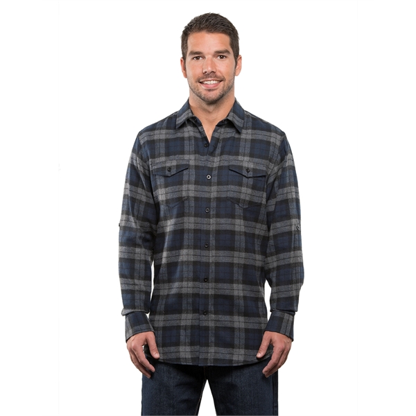 Burnside Men's Plaid Flannel Shirt - Burnside Men's Plaid Flannel Shirt - Image 45 of 138