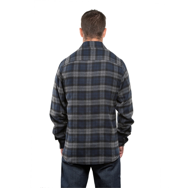 Burnside Men's Plaid Flannel Shirt - Burnside Men's Plaid Flannel Shirt - Image 46 of 138