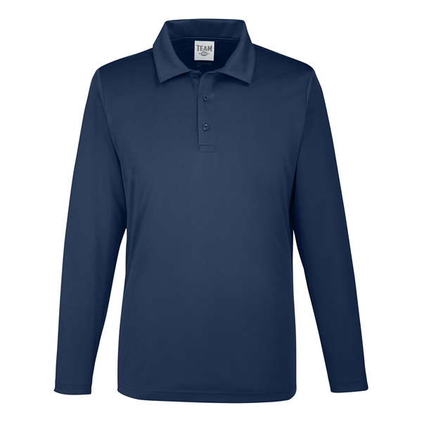 Team 365 Men's Zone Performance Long Sleeve Polo - Team 365 Men's Zone Performance Long Sleeve Polo - Image 0 of 46