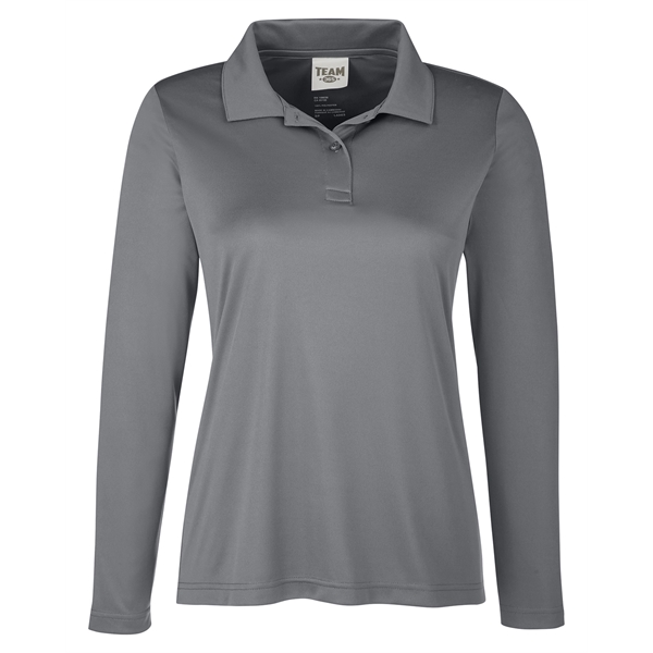 Team 365 Ladies' Zone Performance Long Sleeve Polo
