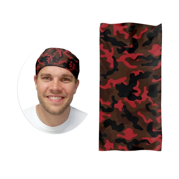 Custom Domestic Camouflage Multifunction Tubular Headwear