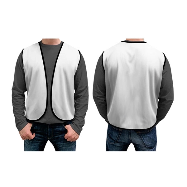 Sublimated Polyester Vest - Sublimated Polyester Vest - Image 1 of 7