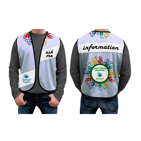 Sublimated Polyester Vest - Sublimated Polyester Vest - Image 0 of 7