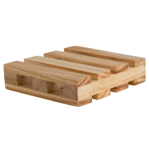 Custom Wood Pallet Coaster