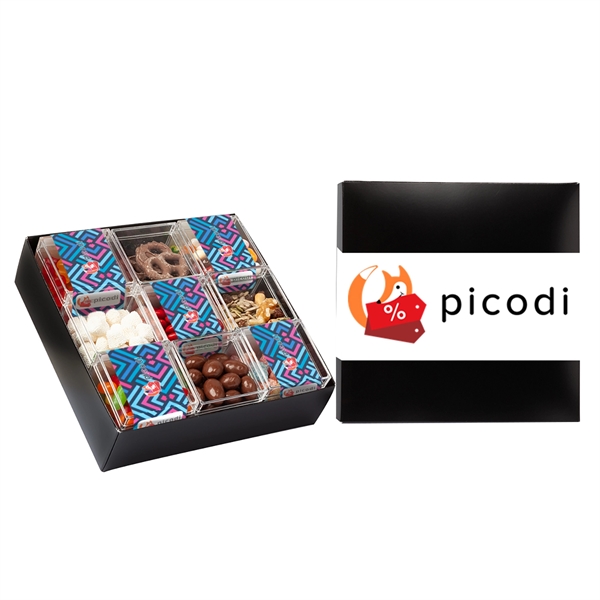Custom Nine Piece Sweet Box Assorted - Mix Gift Set