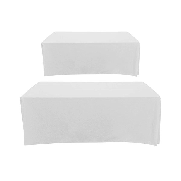 Box Style Cloth for 6' Table (Closed Back), Sublimated - Box Style Cloth for 6' Table (Closed Back), Sublimated - Image 1 of 3