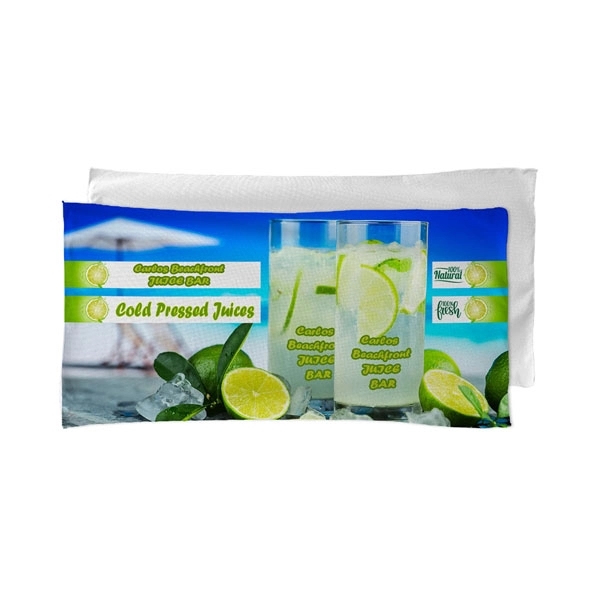 Microfiber Terry Branding Towel, 22x44, Sublimated