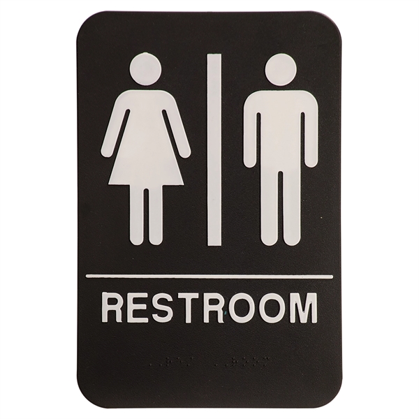 Kota Pro ADA Unisex Accessible Restroom Sign - Kota Pro ADA Unisex Accessible Restroom Sign - Image 0 of 1