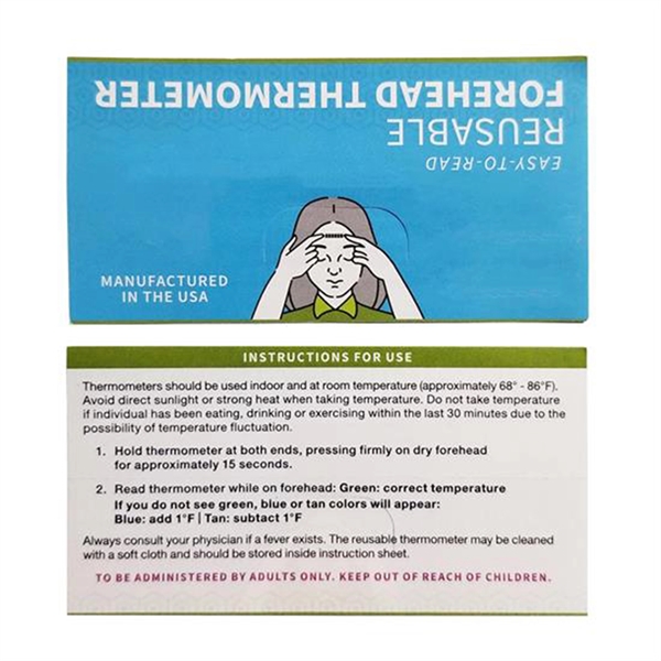 Forehead Thermometer Kit 3-Pack - Forehead Thermometer Kit 3-Pack - Image 2 of 2