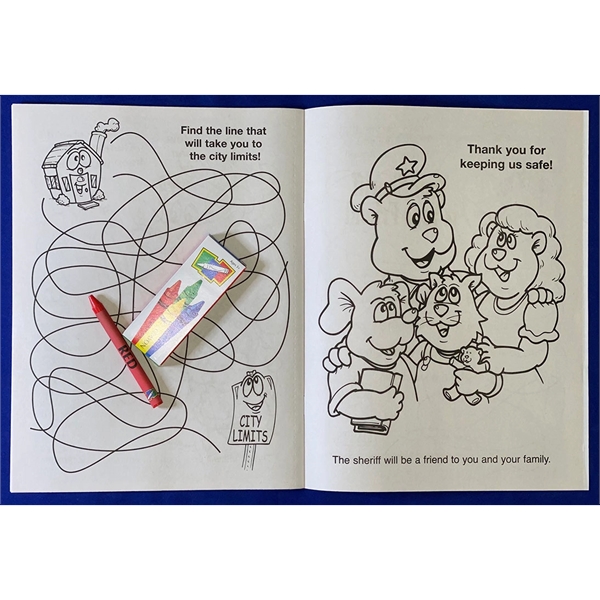 Your Sheriff is Your Friend Coloring Book Fun Pack - Your Sheriff is Your Friend Coloring Book Fun Pack - Image 2 of 3