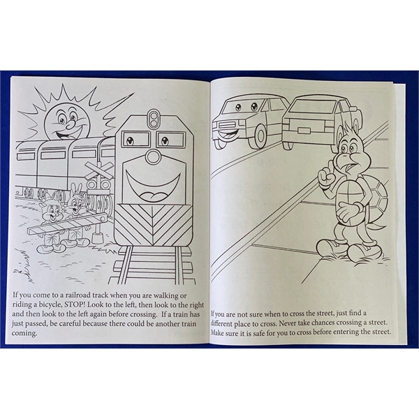 Traffic Safety Awareness Coloring Book - Traffic Safety Awareness Coloring Book - Image 1 of 2